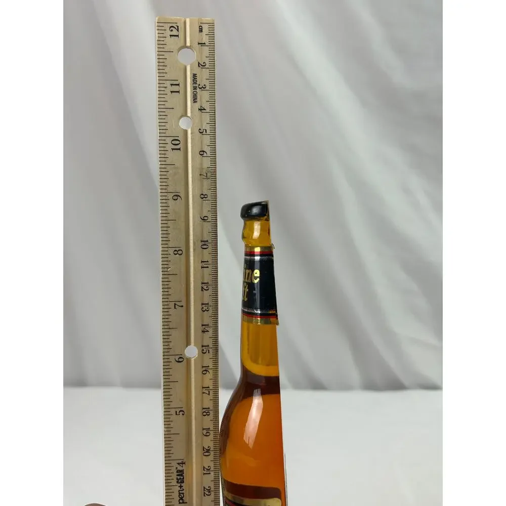 Vintage Miller Genuine Draft MGD Beer Tap Handle Acrylic Half Bottle 9 Inch
